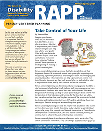 cover of a newsletter reading 'take control of your life'